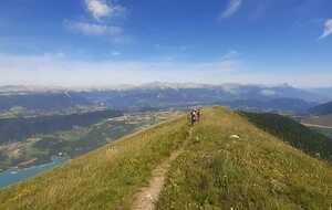 Arnaud a couru à travers de magnifiques paysages
