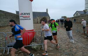 Course terminée au trail du bout du monde 20 kms sous la pluie 🌧 superbe course 