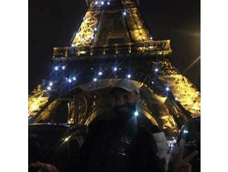 Eco Trail de Paris 80 km - Arrivée magique de Didier à la Tour Eiffel illuminée, dans une ambiance de folie